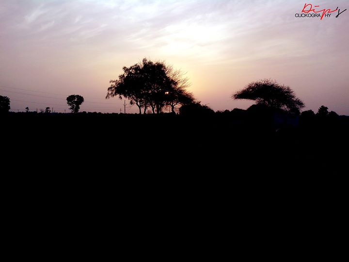 Sun Rising at my Village Side.... @6.20 AM