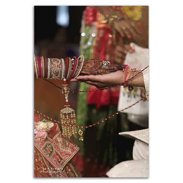 હસ્ત મેળાપ 
हस्त मिलाप 
#hastmilap Wedding #rituals 

The tying of knot and the joined hands of the couple are symbolic of the meeting of two hearts and souls.

.
.
.
 📸@dip_memento_photography
@darshan_tendulkar_
#varmala #varmalaceremony #hinduwedding #bride #WEDDINGPHOTOGRAPHY 
#9924227745 #hinduweddingphotographer #weddingphotography Weddding shoot @dip_memento_photography #bridetobe #coupleshoot #haldifunction #bridal #brideandgroom #beautifulbride #bridal #haldi #groom #brideandgroom