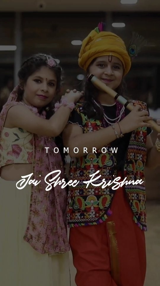 Get ready to celebrate Janmashtami in a unique way! 

We are thrilled to announce that our special Janmashtami Garba session video will release tomorrow. 

Join us for an evening filled with energetic Garba beats and the spirit of Lord Krishna's birthday. Don't miss out on this joyous celebration of garba and devotion.

Stay tuned and let's make this Janmashtami unforgettable!

In frame: 
Dhriti as naughty #Krishna & 
Prushthi as cute #Radha

❤️@adityagadhviofficial
Venue @shashikunjacademy
Garba choreo @saiyar_garba_group @lasya_by_bhuvneshwaripatel
Assist @mansitrivedi_3099 @heer_p005 @hemapatel874
Captured @dip_memento_photography

#krishnajanmashtami #krishnalove #radhakishan  #loardkrishna #GarbaMagic #StudentLife #learngarba #garbaclass #garbasteps
#happyinme #happyme #garbalove #passiongarba #garbaclass #dandiyaclass #LearnGarba #Navratri2023
#GarbaRhythms #chapti #fingerclick #fingersnap #GarbaClaps #NavratriBeats #TraditionalDance #CulturalHeritage #DanceTradition  #GarbaCelebration #garbabeauty #traditionalgarba