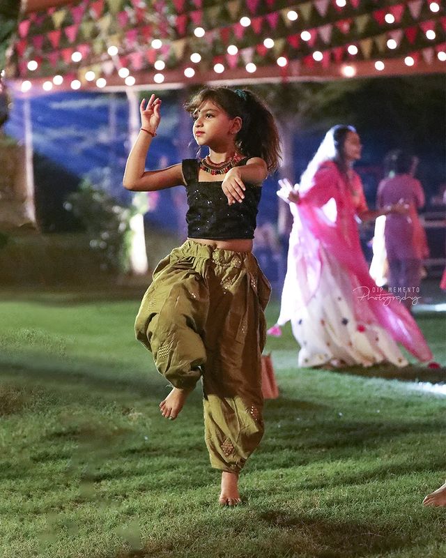 👉Garbaholic 👈
Have you ever noticed, what kids do at garba ground? Check full caption and this series of photographs....😍

Thanks to @ferfudardi Kids Garba / Gammat Night

Post 3) Observation: They can start by observing the adults and other experienced dancers to understand the basic moves and rhythm.

Guidance from Parents: Parents often play a significant role in teaching their children the steps and helping them feel comfortable on the garba ground.

#CandidKids

#happiness #happinessoverload #garba #kidsgarba #GarbaMagic #DanceUnity  #garba #garbasteps #9924227745 #dipmementophotography
#dip_memento_photography #happyinme #happyme #garbalove #passiongarba  #DandiyaDance  #Navratri2023#9924227745 #dipmementophotography #dip_memento_photography